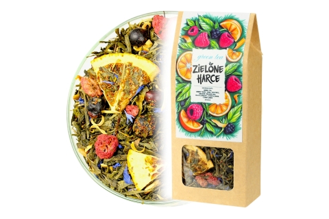 Herbata Zielona ZIELONE HARCE (KT) (50g) Bogactwo Smaku !